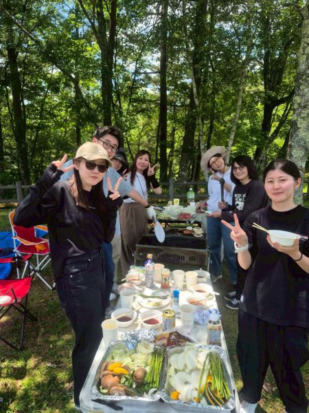 BBQとゲームで笑顔あふれる一日に